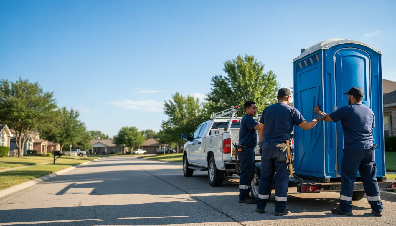 Portable Toilet Rental in Rapid City, MI near me